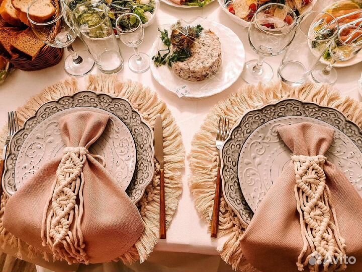 Свадебная арка Свадебный декор макраме