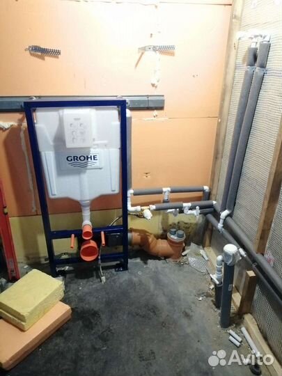 Услуги сантехника отопление, монтаж труб