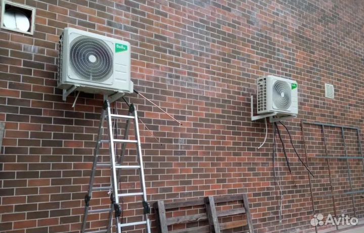 Кондиционер с монтажом под ключ, гарантия 3 года