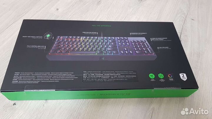 Игровая механическая клавиатура RazerBlackWidow