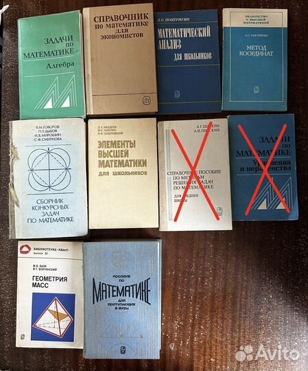 Книги по математике