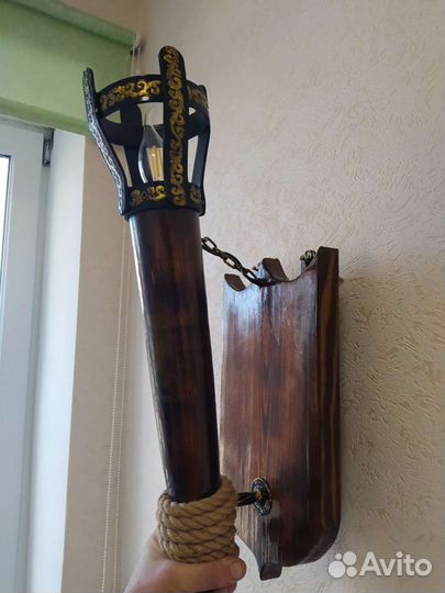 Фонари в стиле лофт