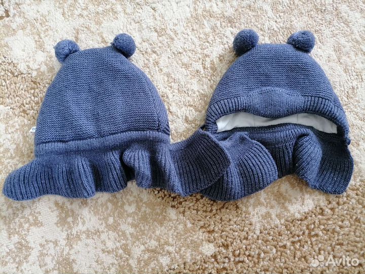 Шапка-шлем зимняя утепленная