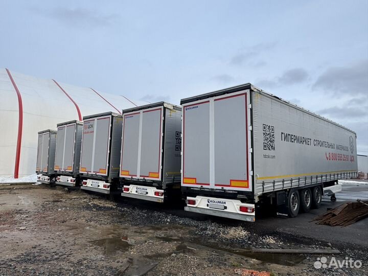 Полуприцеп шторно-бортовой Koluman S, 2023