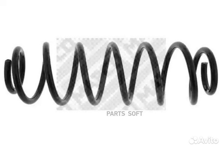 Mapco 70972 Пружина подвески задняя skoda octavia