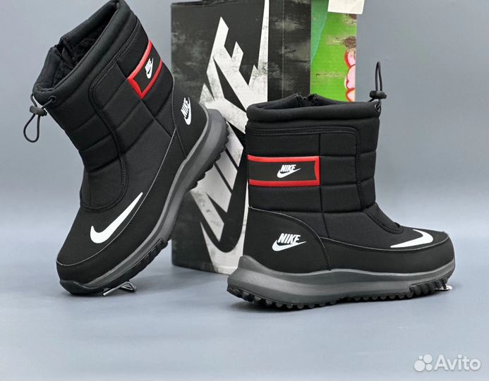 Зимние дутики угги мужские Nike