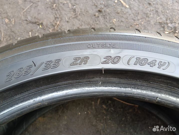 Michelin Pilot Sport 3 255/40 R20 и 285/35 R20 104ZR