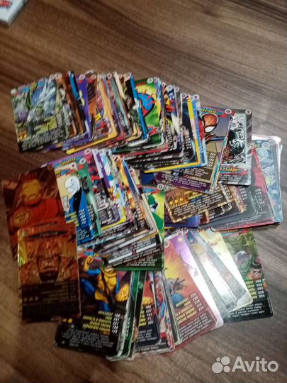 Коллекционные карточки человек паук герои злодеи