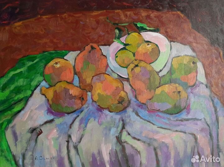 Натюрморт холст масло 50х60 60х80