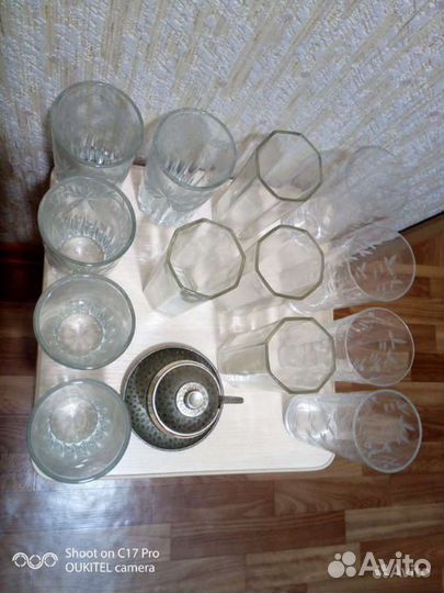 Кружки, стаканы, бокалы, рюмки