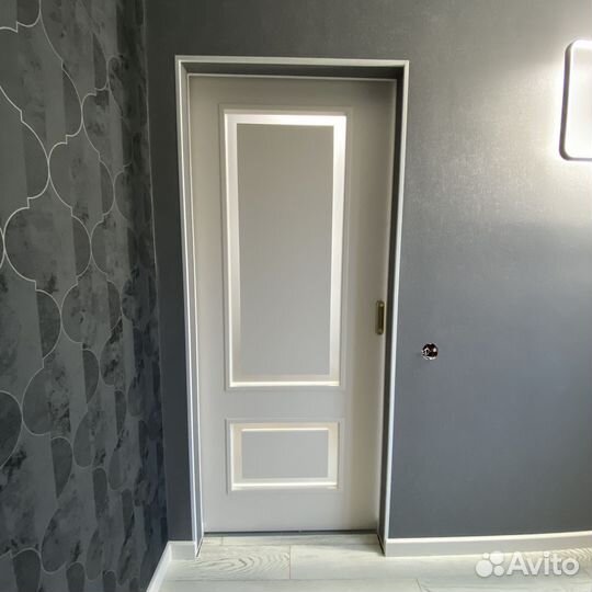 Двери межкомнатные белая эмаль 575755ZZ