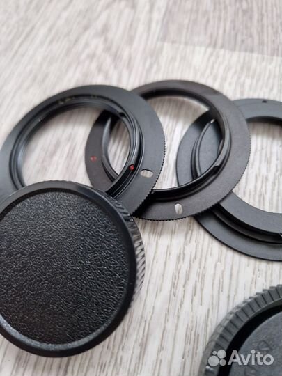 Фото переходник, адаптер М42 - Canon, Nikon, Sony