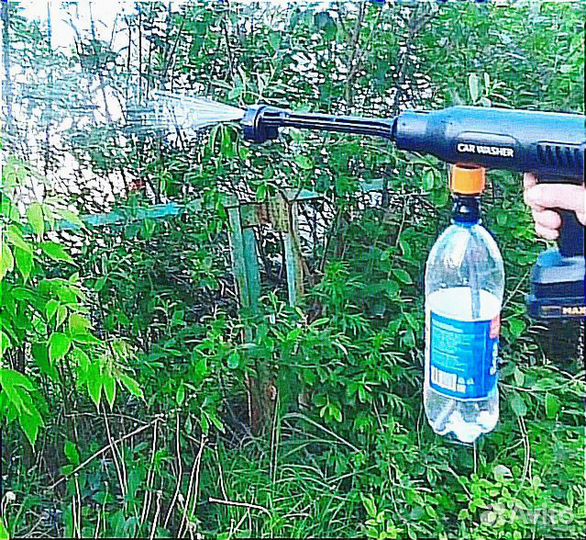 Мойка высокого давления на аккумуляторе 21v мощная