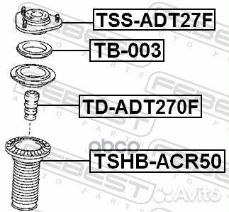 Опора переднего амортизатора TSS-ADT27F Febest