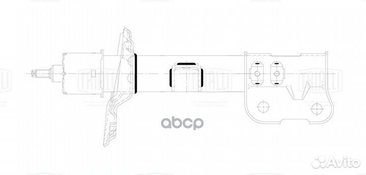 Амортизатор для а/м Kia Sorento (14) (стойка