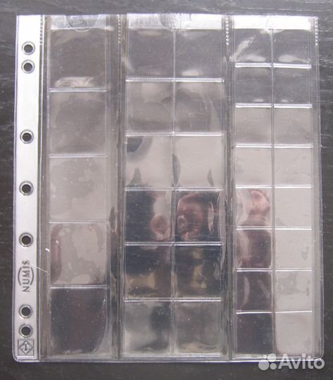 Листы для монет numis Leuchtturm (Германия)