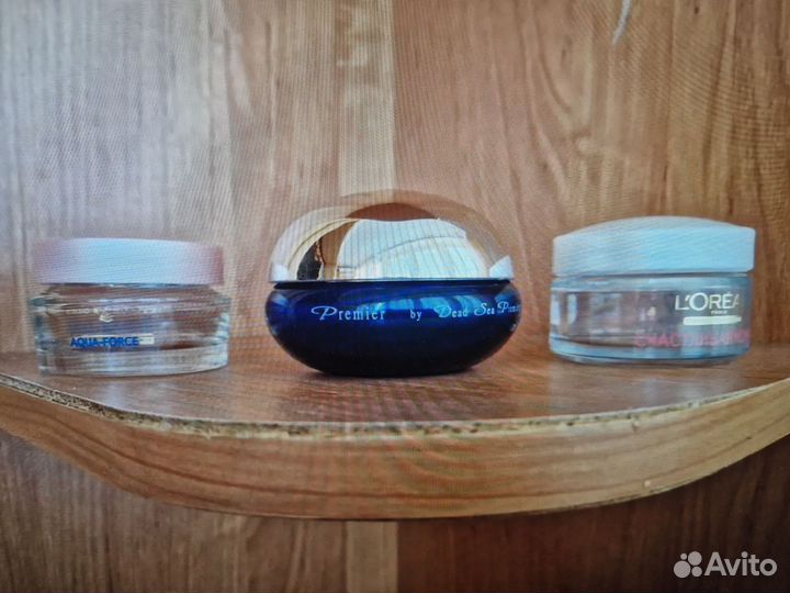 Баночки стеклянные из под крема