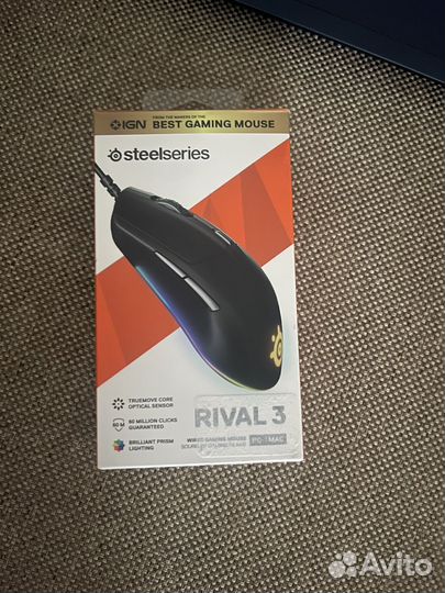 Игровая мышь steelseries rival 3