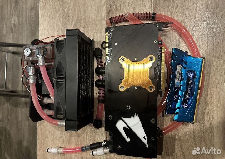 Видеокарта gigabyte aorus GTX 1080 Ti waterforce W