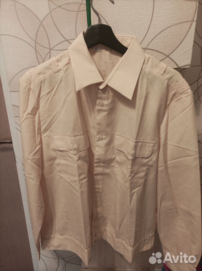 Рубашка вмф кремовая