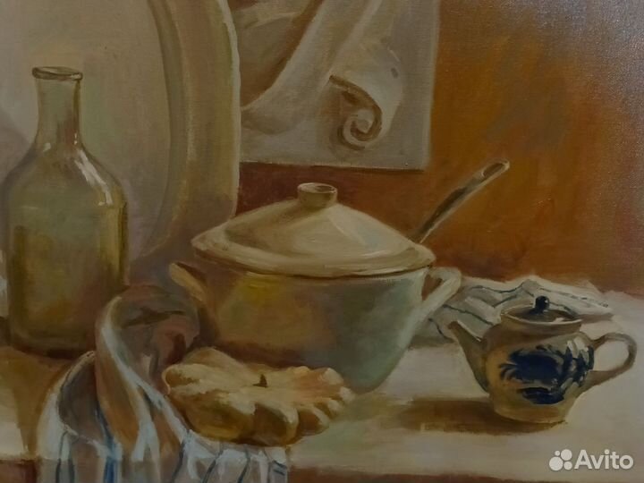 Картина маслом на холсте натюрморт