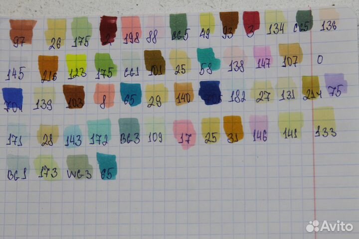 Маркеры для рисования Basir WG3