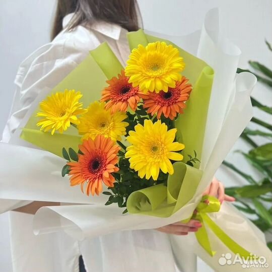 Герберы букет