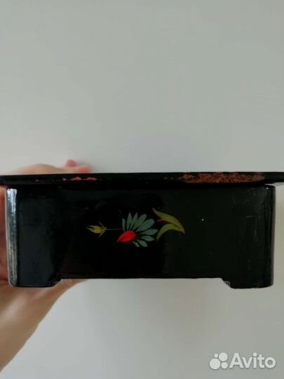 Деревянная шкатулка винтаж