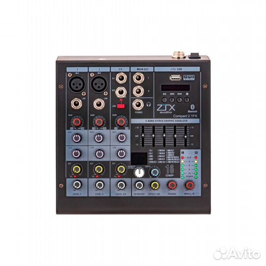Микшерный пульт ZTX audio Compact 2.1Fx