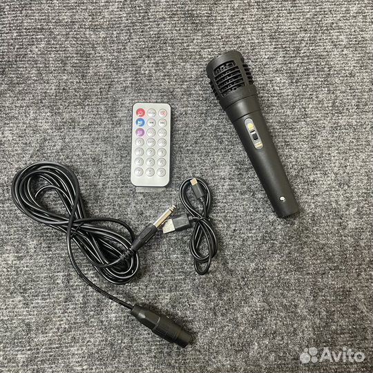 Блютуз колонка с караоке
