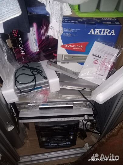 Цена за всё Музцентр+Кино+Плееры DVD VHS