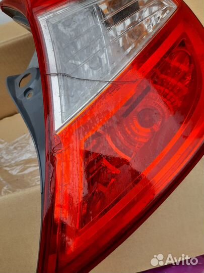 Фонарь задний правый hyundai solaris