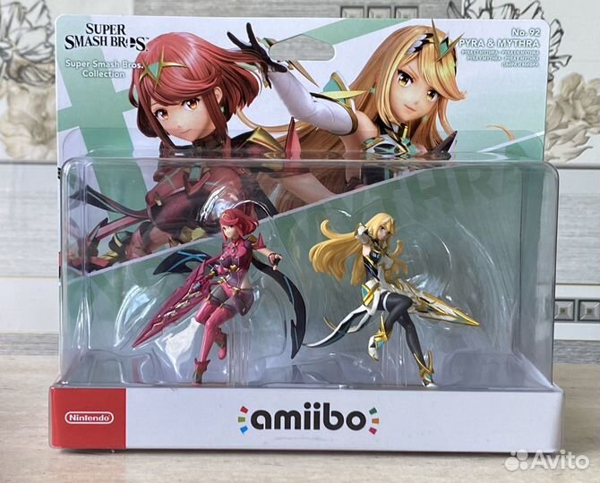 Amiibo Pyra And Mythra N.92 (Super Smash Bros)