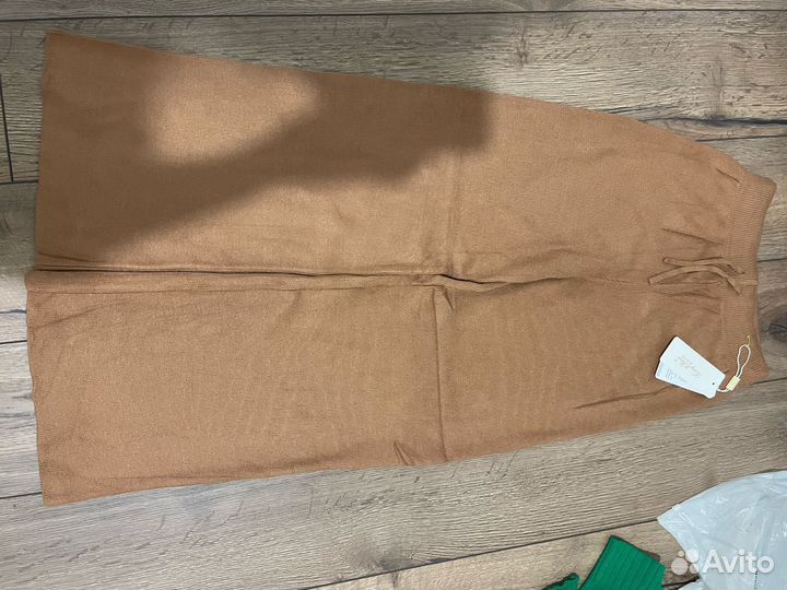 Новый брючный костюм трикотажный