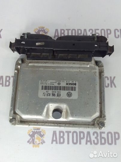 Блок управления двигателем Skoda Octavia I рестайл