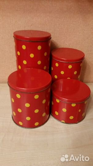 Банки для сыпучих продуктов и специй времен СССР