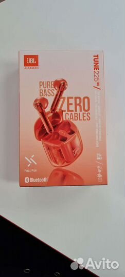 Беспроводные наушники JBL tune 225TWS Ghost