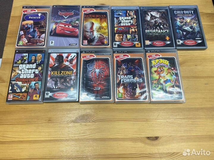 Диски для psp