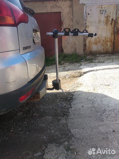 Велобагажник на фаркоп thule