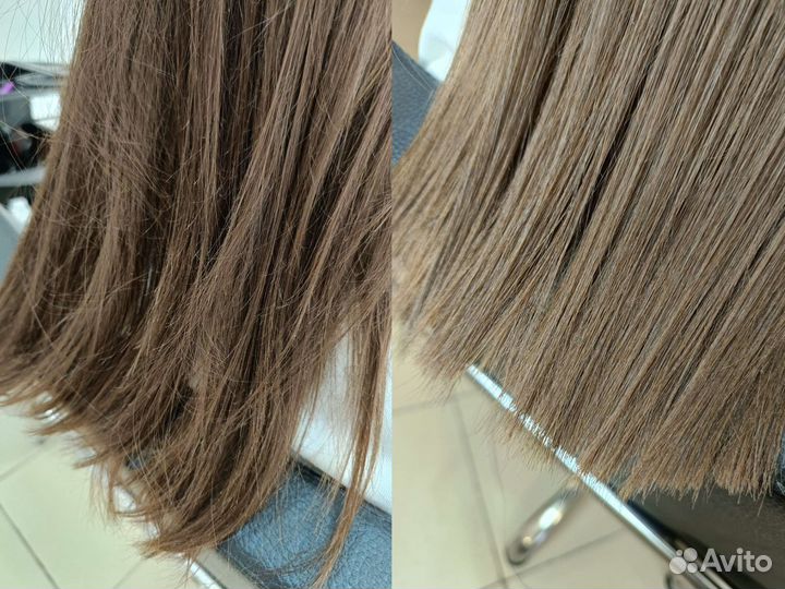Полировка волос машинкой