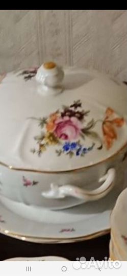 Сервиз столовый чехословакия на 12 персон