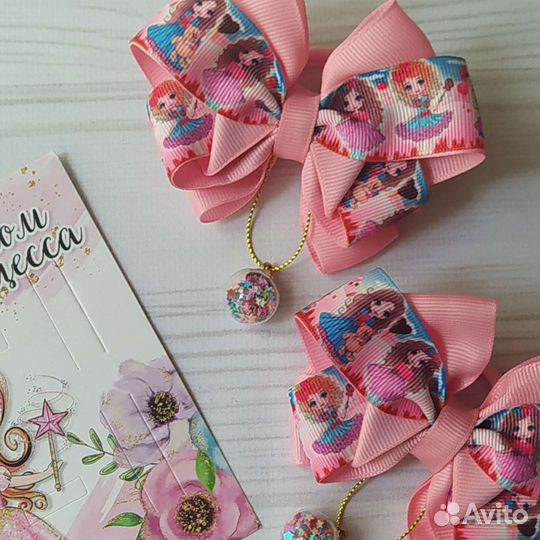 Бантики для девочек ручной работы
