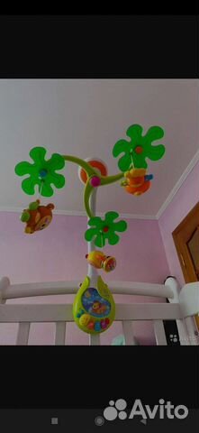 Мобиль на детскую кроватку (музыкальный)