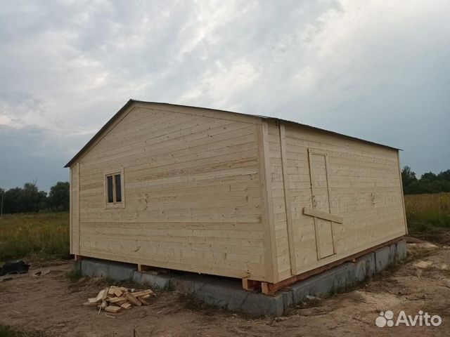 Деревянный хозблок от производителя