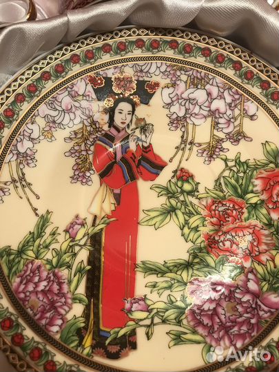 Чайный костяной фарфор из Afrts collection Japan