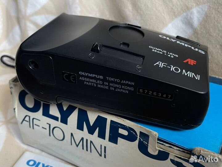 Плёночный фотоаппарат Olympus AF-10 mini