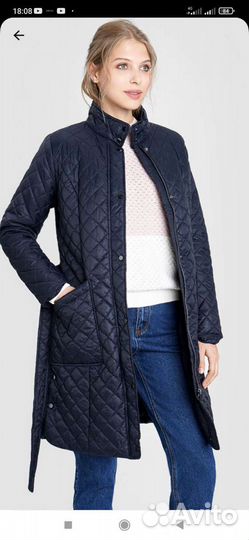 Пальто женское демисезонное 46
