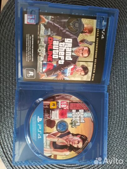Игра гта 5 на ps4 диск