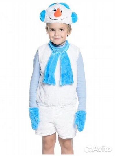 Детский костюм снеговика