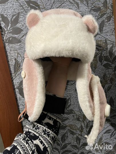 Шапка с ушками
